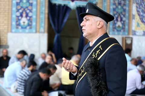 تصاویر/ مراسم دعای عرفه در مسجد مقدس جمکران