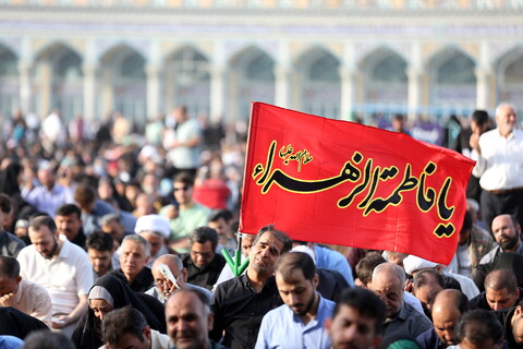 تصاویر/ مراسم دعای عرفه در مسجد مقدس جمکران