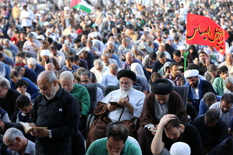 تصاویر/ مراسم دعای عرفه در مسجد مقدس جمکران