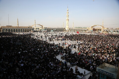 تصاویر/ مراسم دعای عرفه در مسجد مقدس جمکران