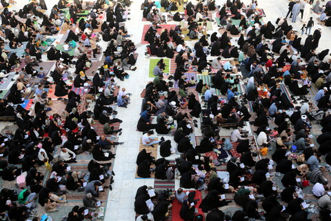 تصاویر/ مراسم دعای عرفه در مسجد مقدس جمکران