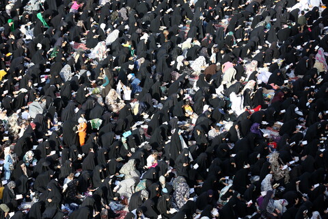 تصاویر/ مراسم دعای عرفه در مسجد مقدس جمکران