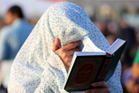 تصاویر/ مراسم دعای عرفه در مسجد مقدس جمکران