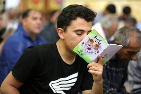 تصاویر/ مراسم دعای عرفه در مسجد مقدس جمکران