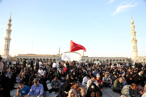 تصاویر/ مراسم دعای عرفه در مسجد مقدس جمکران