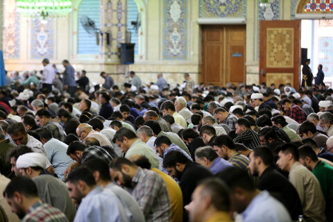 تصاویر/ مراسم دعای عرفه در مسجد مقدس جمکران