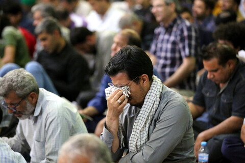 تصاویر/ مراسم دعای عرفه در مسجد مقدس جمکران