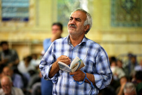 تصاویر/ مراسم دعای عرفه در مسجد مقدس جمکران