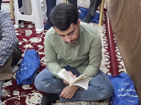 تصاویر/ مراسم معنوی دعای عرفه در امامزاده داوود(ع) قمصر