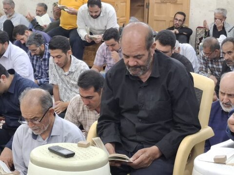 تصاویر/ مراسم معنوی دعای عرفه در امامزاده داوود(ع) قمصر