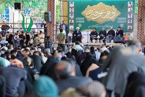 تصاویر | مراسم دعای عرفه عون‌بن‌علی و هیئت رزمندگان اسلام تبریز