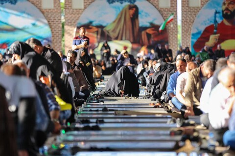 تصاویر | مراسم دعای عرفه عون‌بن‌علی و هیئت رزمندگان اسلام تبریز