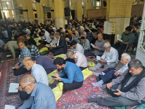 برگزاری دعای عرفه در مصلی کرج