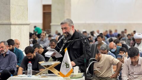 تصاویر/ مراسم دعای پر فیض عرفه در  مسجد جامع بندرعباس