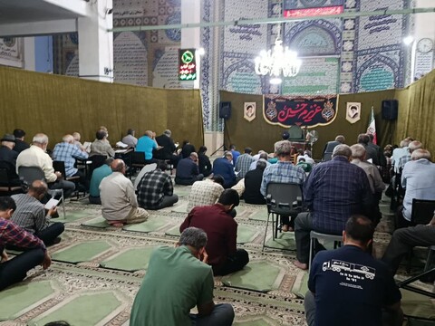 برگزاری مراسم دعای عرفه در مسجد جامع کمالشهر