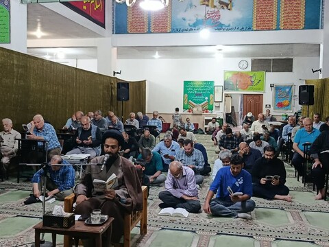 برگزاری مراسم دعای عرفه در مسجد جامع کمالشهر