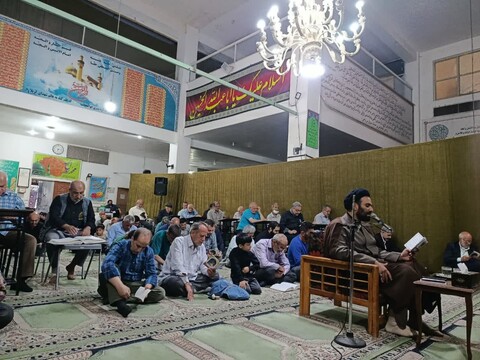 برگزاری مراسم دعای عرفه در مسجد جامع کمالشهر