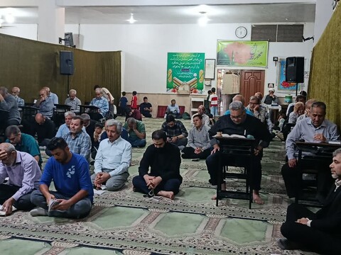 برگزاری مراسم دعای عرفه در مسجد جامع کمالشهر