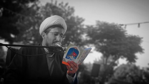 مراسم قرائت دعای عرفه در هشتگرد