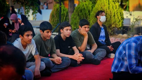 مراسم قرائت دعای عرفه در هشتگرد