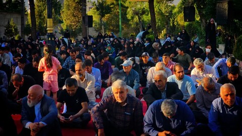 مراسم قرائت دعای عرفه در هشتگرد