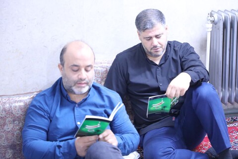 تصاویر/ برگزاری مراسم پرفیض قرائت دعای عرفه در مدرسه علمیه مصلی یزد