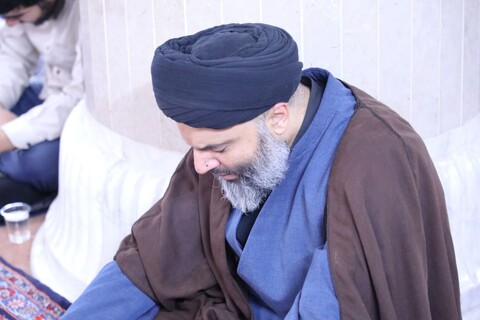 تصاویر/ برگزاری مراسم پرفیض قرائت دعای عرفه در مدرسه علمیه مصلی یزد