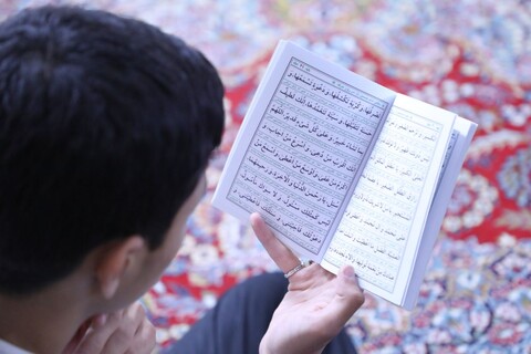 تصاویر/ برگزاری مراسم پرفیض قرائت دعای عرفه در مدرسه علمیه مصلی یزد