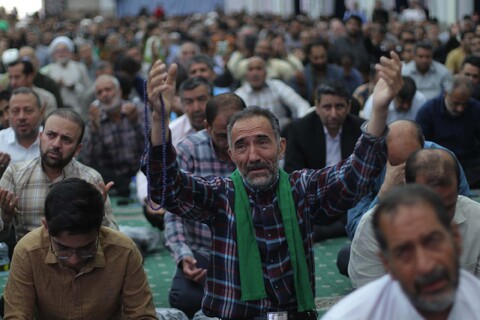 تصاویر| مراسم پر فیض دعای عرفه در حسینه جماران بیرجند