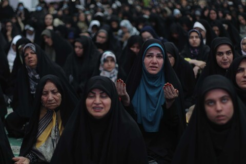 تصاویر| مراسم پر فیض دعای عرفه در حسینه جماران بیرجند