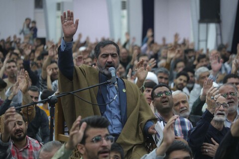 تصاویر| مراسم پر فیض دعای عرفه در حسینه جماران بیرجند