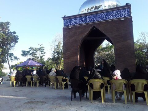 تصاویر/برگزاری مراسم دعای عرفه در غرق‌آباد