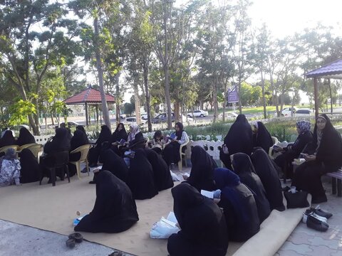 تصاویر/برگزاری مراسم دعای عرفه در غرق‌آباد