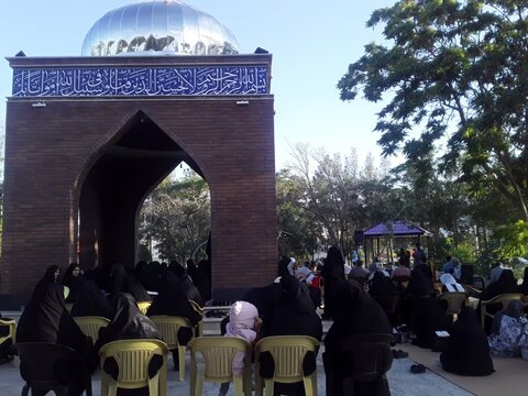 تصاویر/برگزاری مراسم دعای عرفه در غرق‌آباد