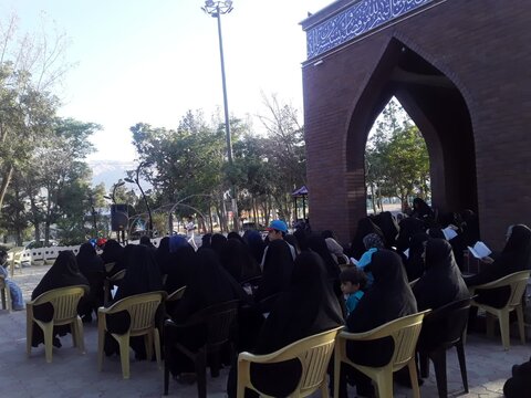 تصاویر/برگزاری مراسم دعای عرفه در غرق‌آباد