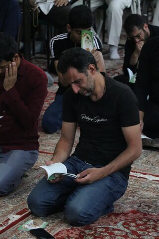 تصاویر/ مراسم پرفیض دعای عرفه در حرم مطهر باب المراد حضرت قاسم ابن علی النقی (ع)آران وبیدگل