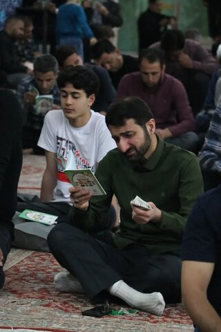 تصاویر/ مراسم پرفیض دعای عرفه در حرم مطهر باب المراد حضرت قاسم ابن علی النقی (ع)آران وبیدگل