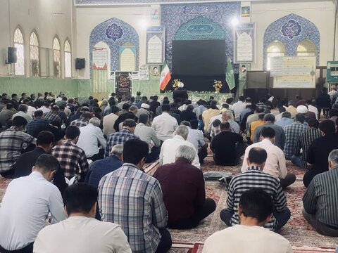 تصاویر/ مراسم پرفیض دعای عرفه در حرم مطهر باب المراد حضرت قاسم ابن علی النقی (ع)آران وبیدگل