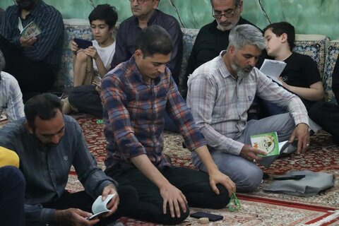 تصاویر/ مراسم پرفیض دعای عرفه در حرم مطهر باب المراد حضرت قاسم ابن علی النقی (ع)آران وبیدگل