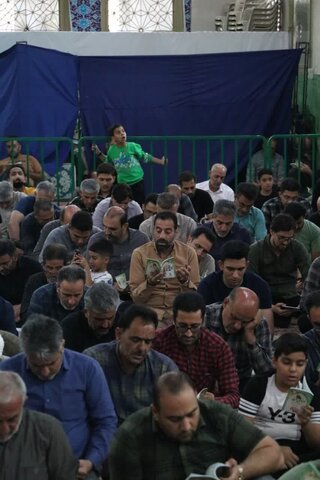 تصاویر/ مراسم پرفیض دعای عرفه در حرم مطهر باب المراد حضرت قاسم ابن علی النقی (ع)آران وبیدگل