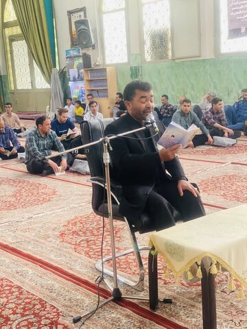 تصاویر/ مراسم پرفیض دعای عرفه در حرم مطهر باب المراد حضرت قاسم ابن علی النقی (ع)آران وبیدگل