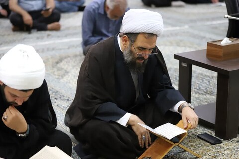 مراسم قرائت دعای عرفه در مهستان