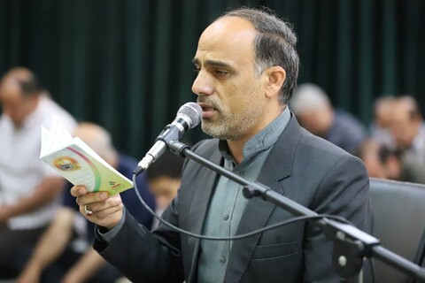 مراسم قرائت دعای عرفه در مهستان
