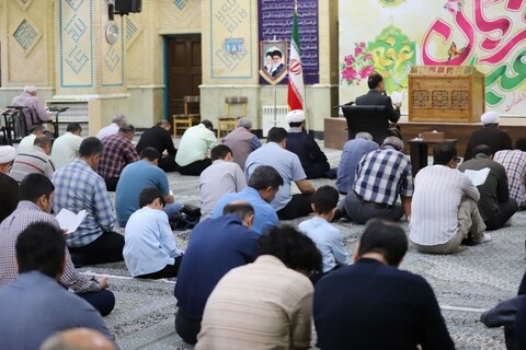 مراسم قرائت دعای عرفه در مهستان