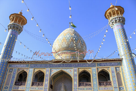 تصاویر| برگزاری دعای عرفه در حرم مطهر سیدعلاالدین حسین(ع)