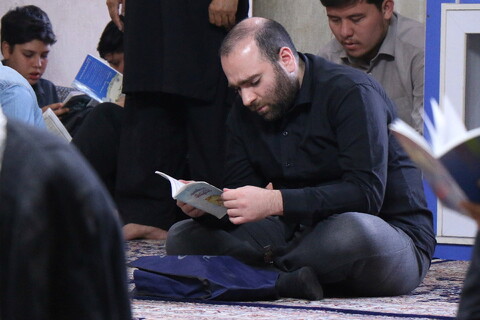 تصاویر/ قرائت دعای عرفه در مساجد استان قم