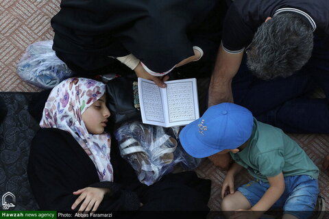 قراءة دعاء عرفة في العتبة المعصومية المقدسة