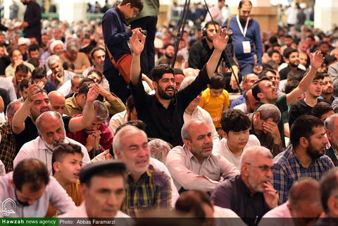 قراءة دعاء عرفة في العتبة المعصومية المقدسة