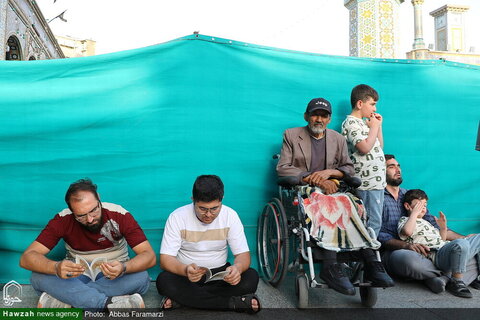 قراءة دعاء عرفة في العتبة المعصومية المقدسة