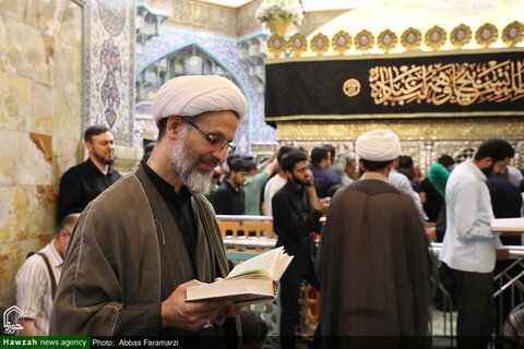 قراءة دعاء عرفة في العتبة المعصومية المقدسة